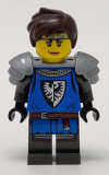 LEGO idea084 Black Falcon, Female, Pearl Dark Gray Armor